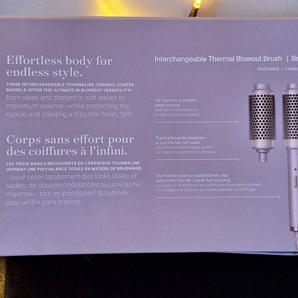 Purple and Gold Hair Styling Set - Picture 4 of 10